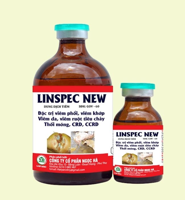 LINSPEC NEW thuốc đặc trị đường ruột cho gà