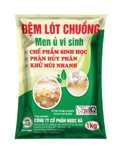Đệm lót chuồng men ủ vi sinh