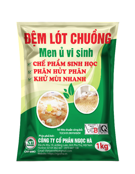 đệm lót chuồng men ủ vi sinh Đệm lót chuồng men ủ vi sinh
