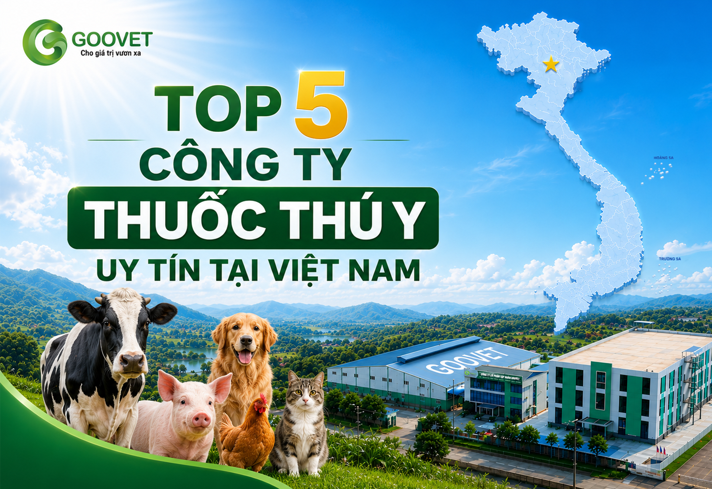 TOP 5 công ty thuốc thú y uy tín tại Việt Nam
