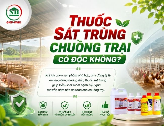 thuốc sát trùng chuồng trại