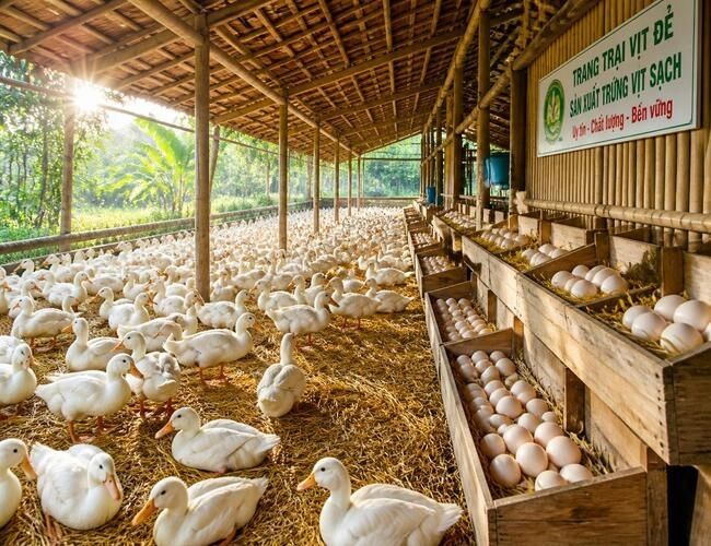 vịt đẻ trứng